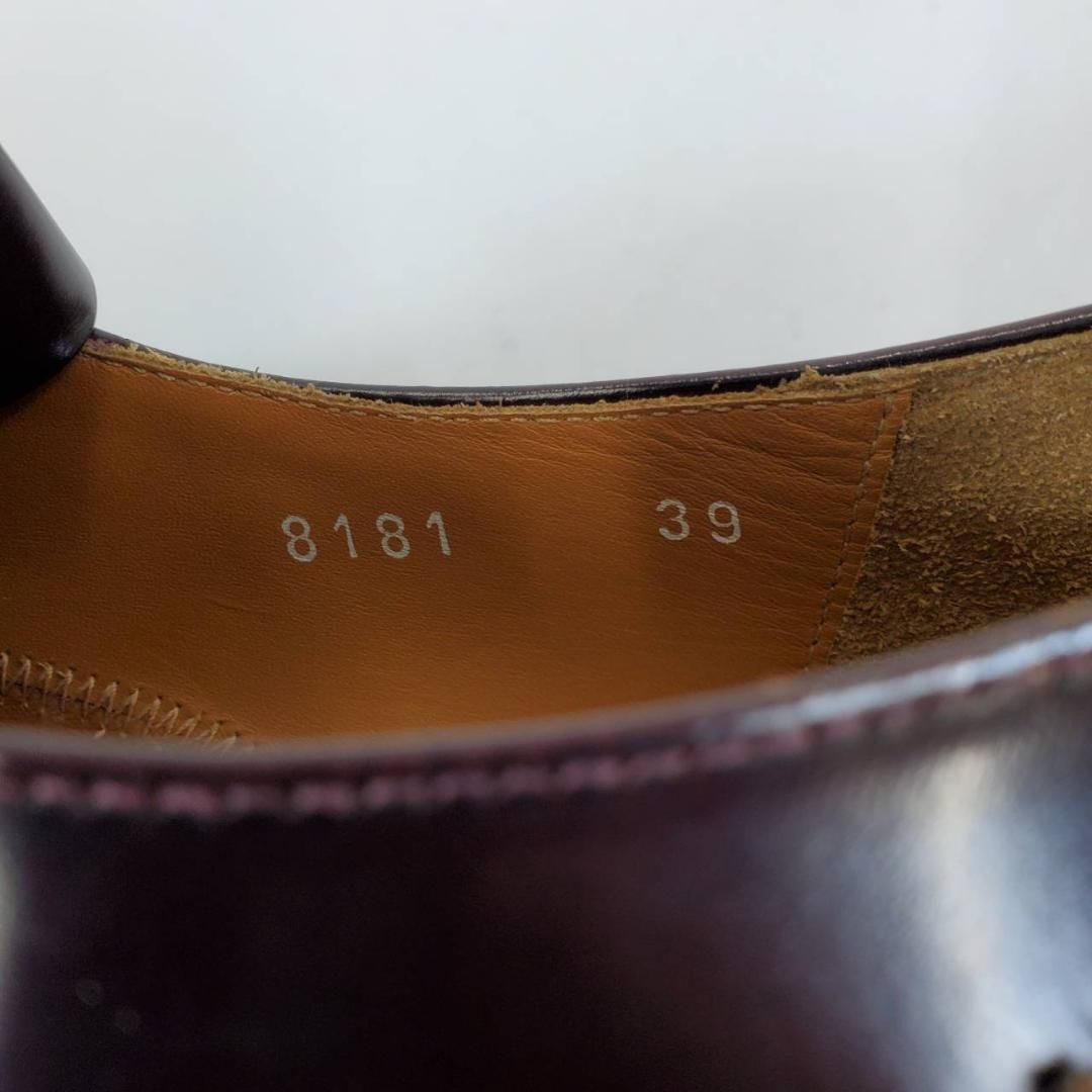 デュカルス　キルトローファー　メダリオン　バーガンディ　39　レザー デュカルス キルトローファー メダリオン バーガンディ 39