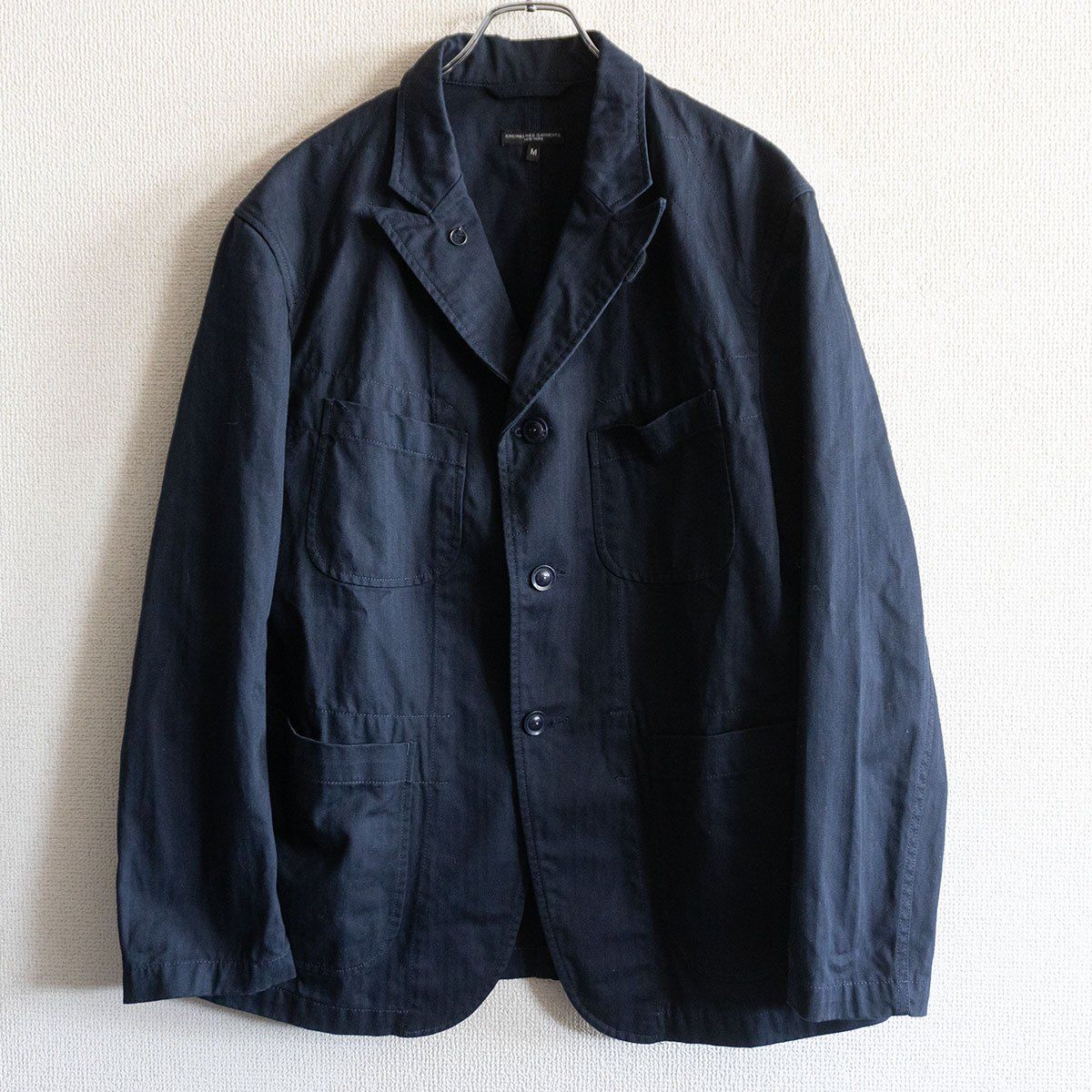 ENGINEERED GARMENTS ベッドフォードジャケット ネイビー XS Engineered Garments Bedford Jacket Navy Wool Size XS Used