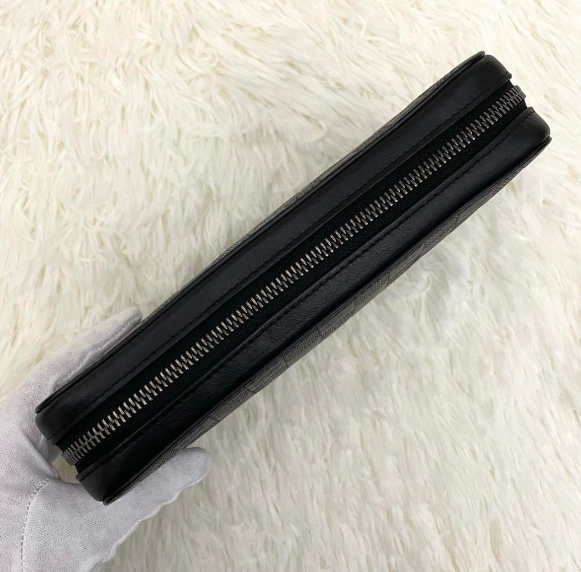 極美品】LOUIS VUITTON ダミエアンフィニ ジッピーXL 長財布