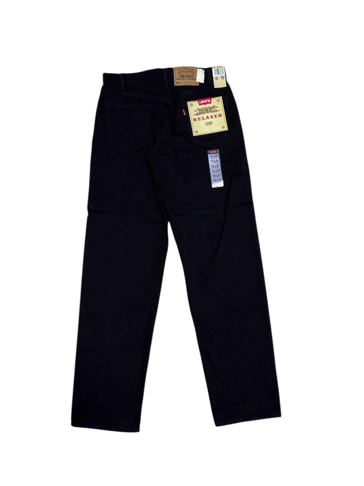 00s Levi's 550 サルファブラックUSA製 W36 L32 古着 00s Levi's 505-0260 サルファ ブラック デニム パンツ