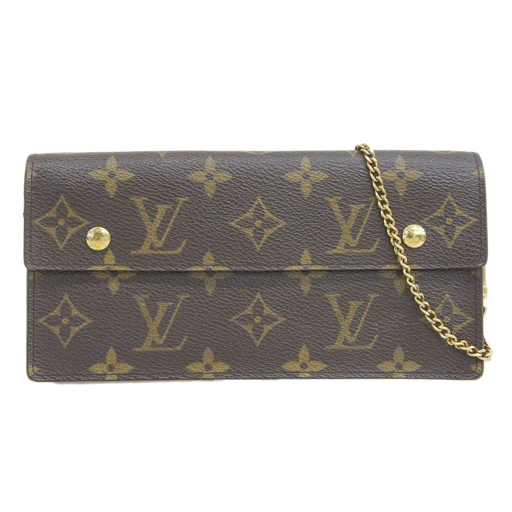 本物保証】 ルイヴィトン LOUIS VUITTON モノグラム ポルトフォイユ  