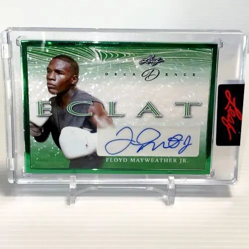 Leaf Decadence フロイド・メイウェザー・ジュニア 直筆サイ