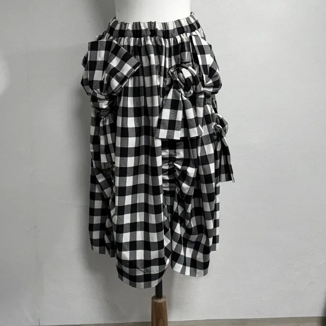 ［00AW］コムデギャルソン　タータンチェック巻きスカート　アーカイブ 00AW］コムデギャルソン タータンチェック巻きスカート アーカイブ