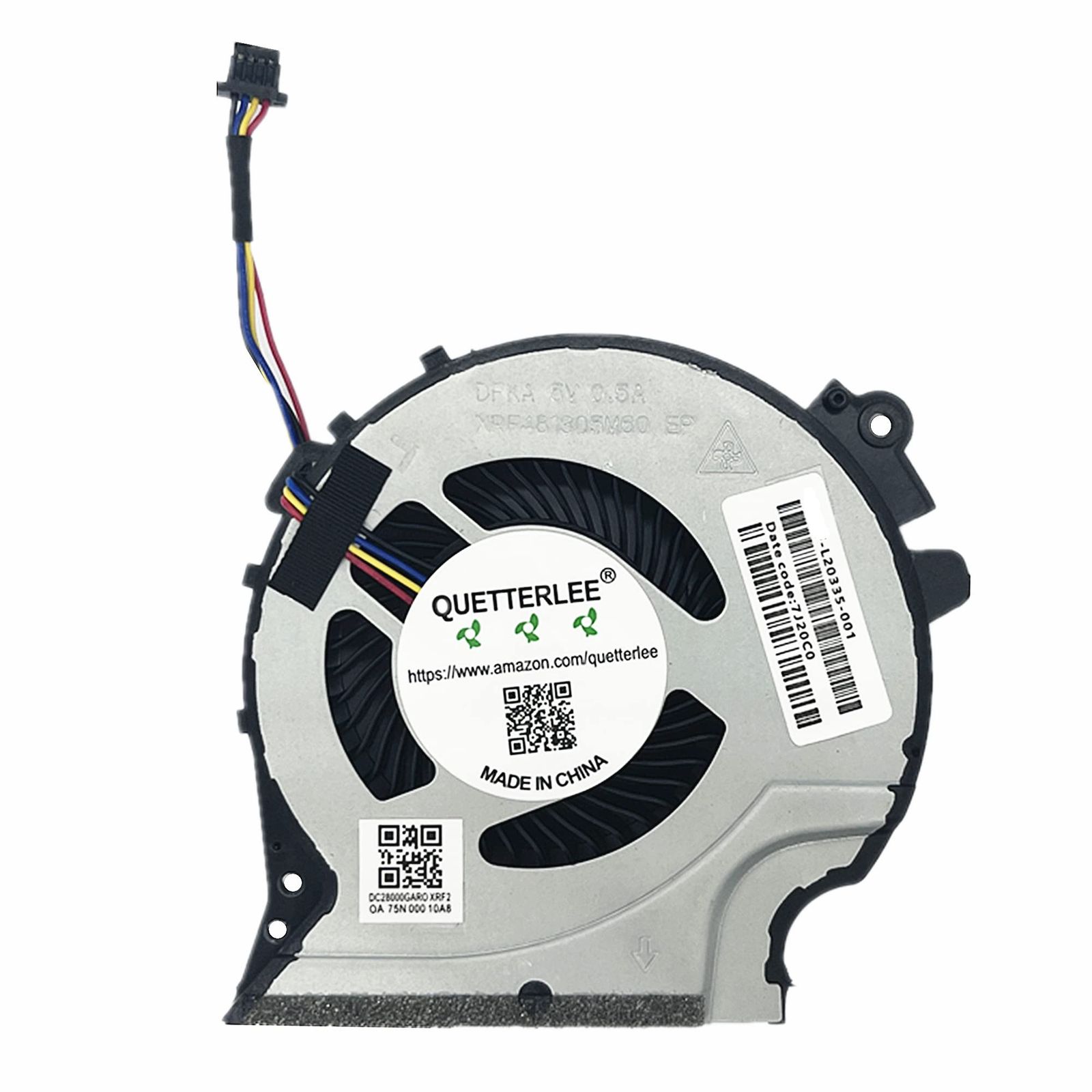 QUETTERLEE 交換用CPU+GPU冷却ファン Dell Alienware 15 R3 R4 P69Fシリーズ EG75070S1-C270-S9A EG75070S1-C260-S9A DC5V 0.40Aファン用(並行輸入品) QUETTERLEE 交換用CPU冷却ファン MSI GS65 GS65VR WS65 P65 MS-16Q1 MS