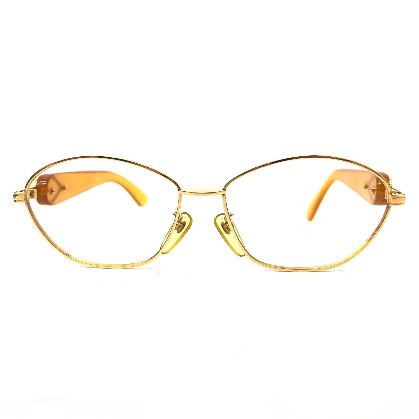 べっ甲　K18 メガネフレーム K18 べっ甲 メガネフレーム レンズなし 34.0g ソーティング付き