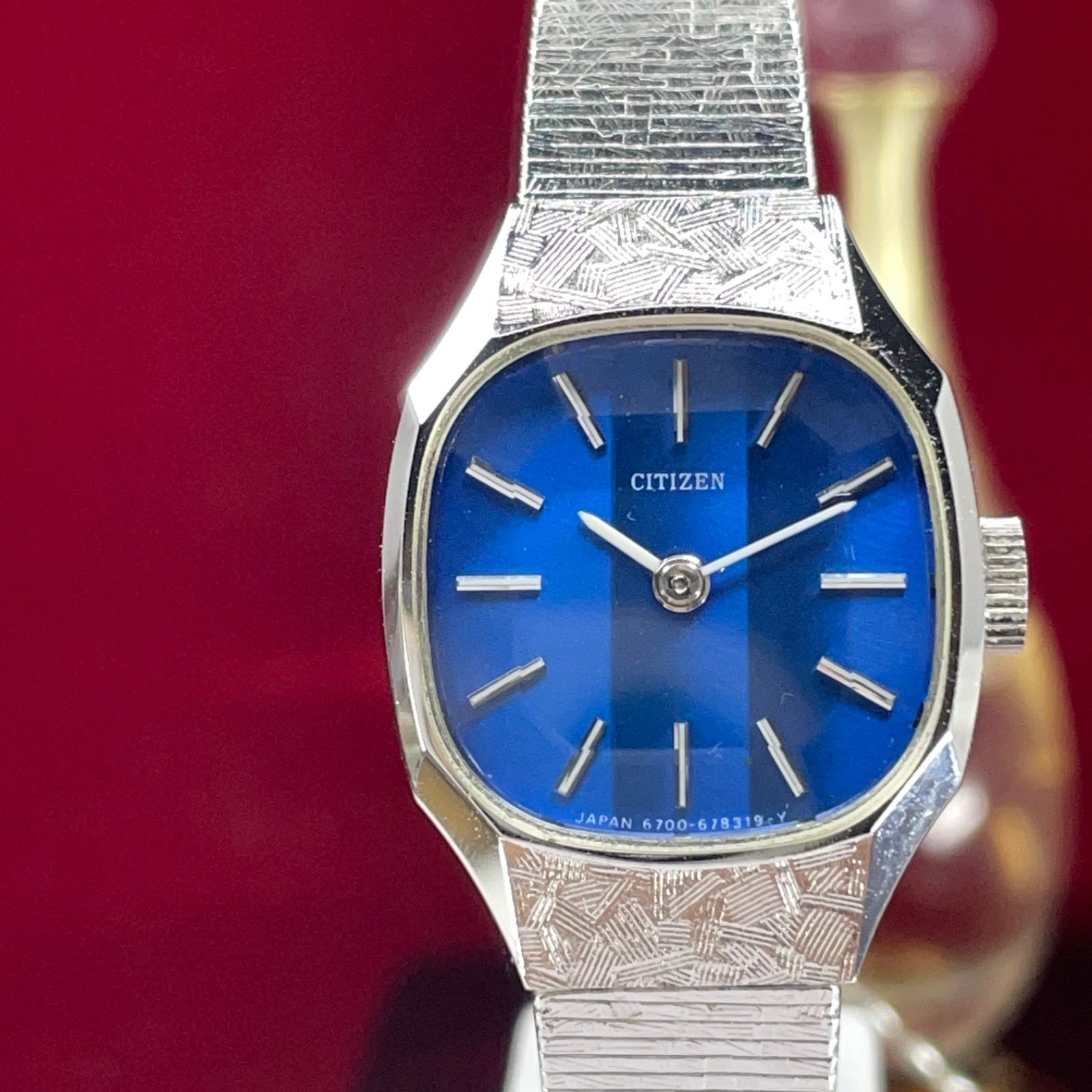 OH済 70s デッドストック未使用 CITIZEN ブレスレット 手巻 腕時計 OH済 70s デッドストック未使用 CITIZEN ブレスレット 手巻