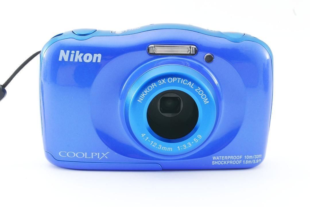 ✨希少✨Nikon ニコン COOLPIX W100 クールピクス ブルー デジタル