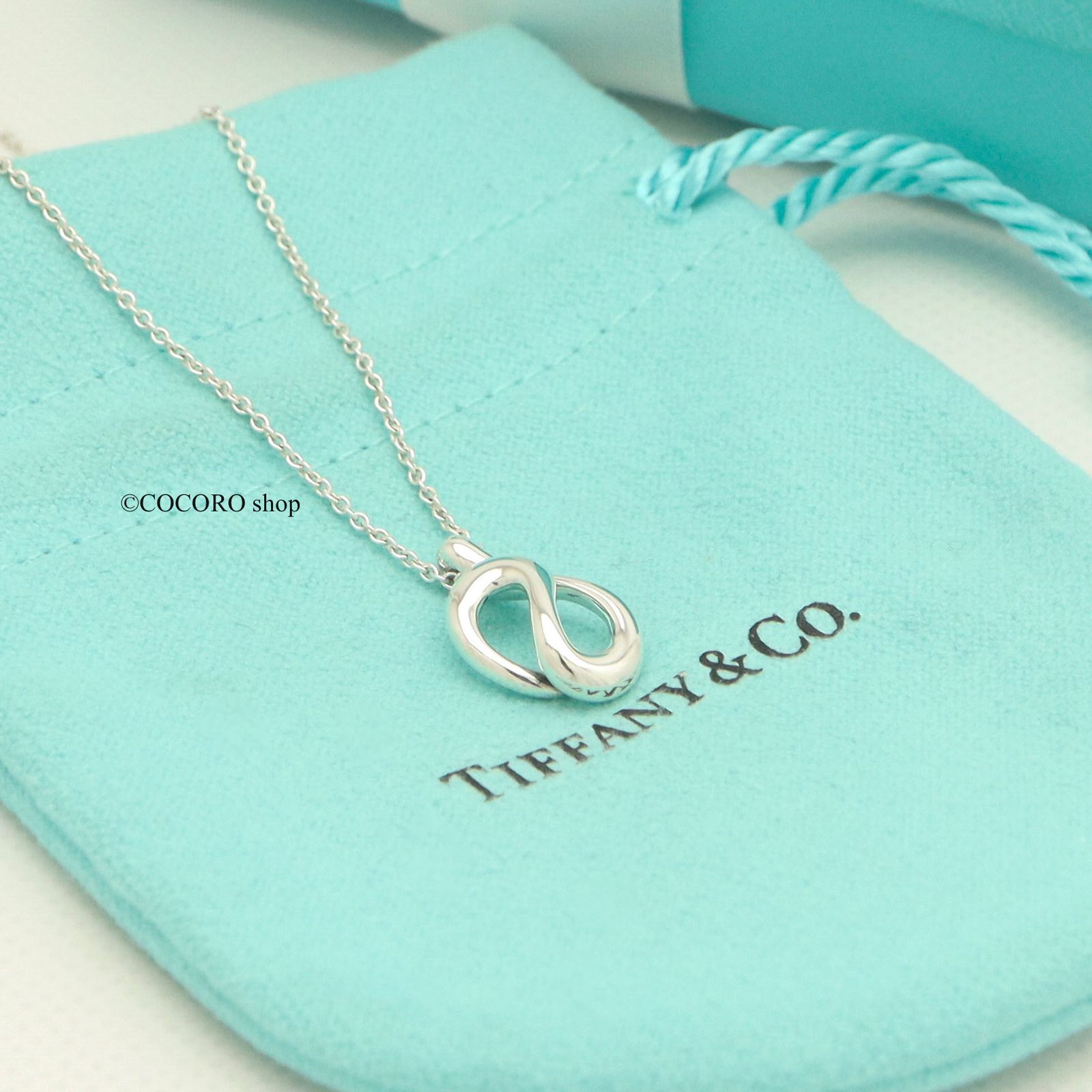 ティファニー TIFFANY-Co. オープン ウェーブ エルサペレッティ ネックレス AG925