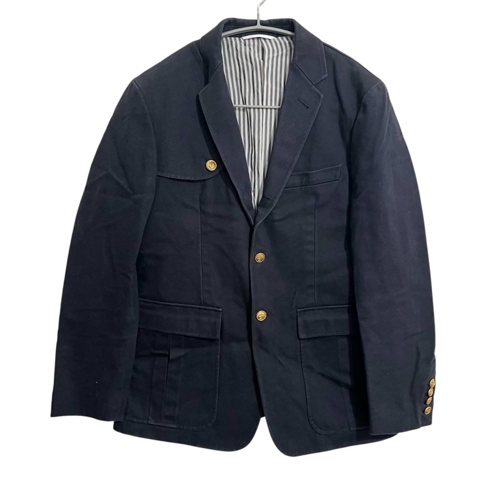 THOM BROWNE. NEW YORK トムブラウン コットンジャケット テーラード 