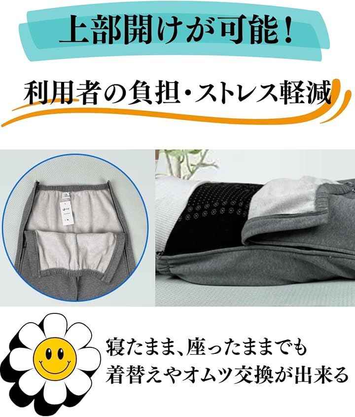 両脇ファスナー