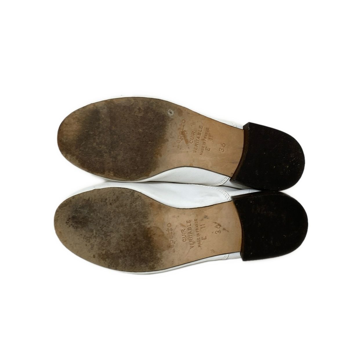 repetto(レペット) シューズ 36 レディース - 白 レザー - メルカリ