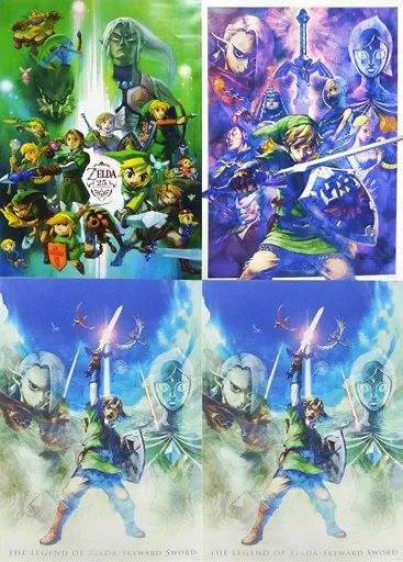 【非売品】 ゼルダの伝説 スカイウォードソード B2 サイズ ポスター ② 非売品】 ゼルダの伝説 スカイウォードソード B2 サイズ ポスター ②