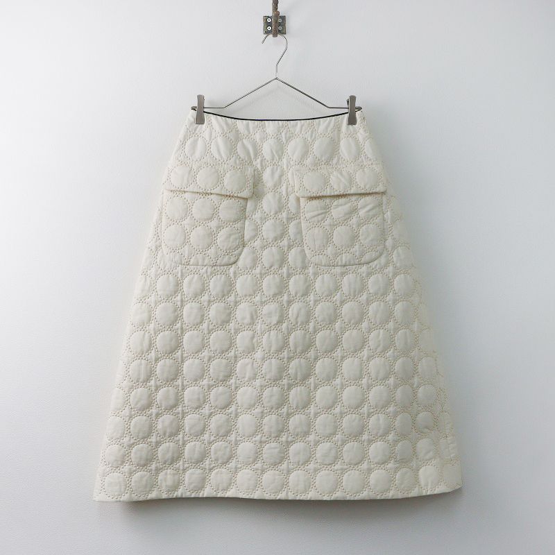 ミナペルホネンタンバリンキルティングスカート
