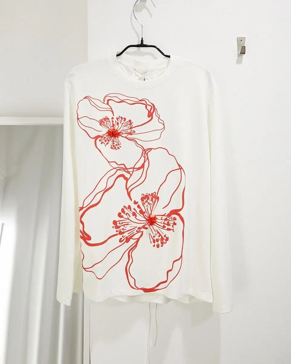 セシリー エバンセン プリンティング 長袖 Tシャツ