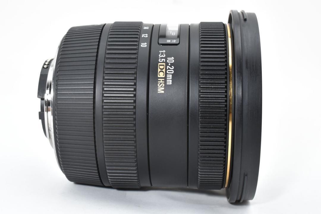 ★美品★シグマ 10-20mm f3.5 EX HSM ニコン元箱付き#1390 ☆美品☆シグマ 10-20mm f3.5 EX HSM ニコン元箱付き#1390 - メルカリ