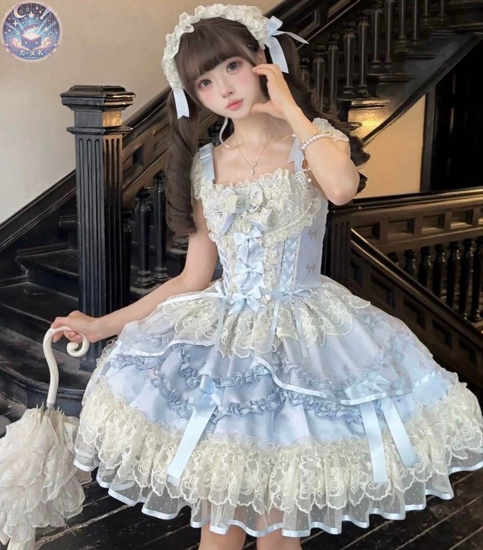 ロリィタドレスセット コルセットドレス