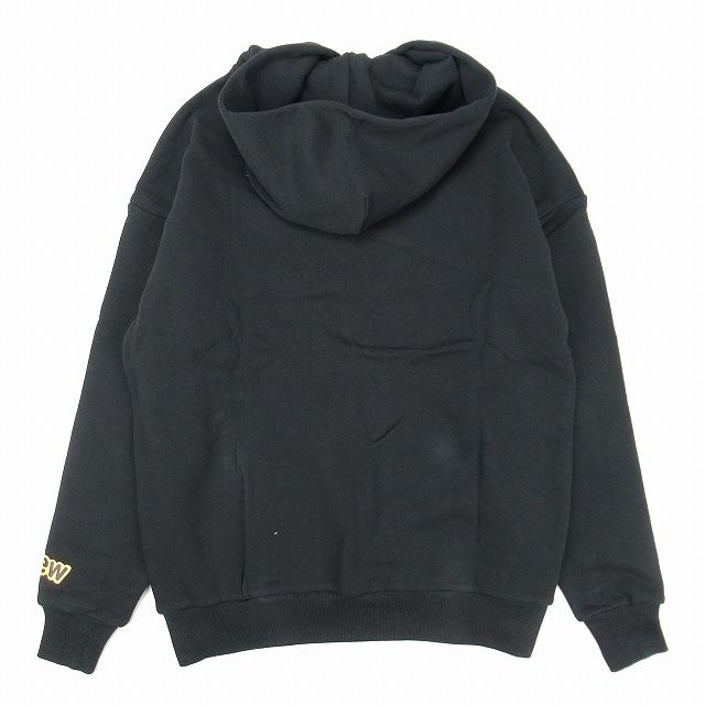 ドリューハウス drew house Secret Hoodie ロゴプリント パーカー 裏起毛 シークレットフーディー トレーナー プルオーバー  XS 黒 ブラック DH-VF31125-SCBK/▲X39/メンズ レディース ユニセックス