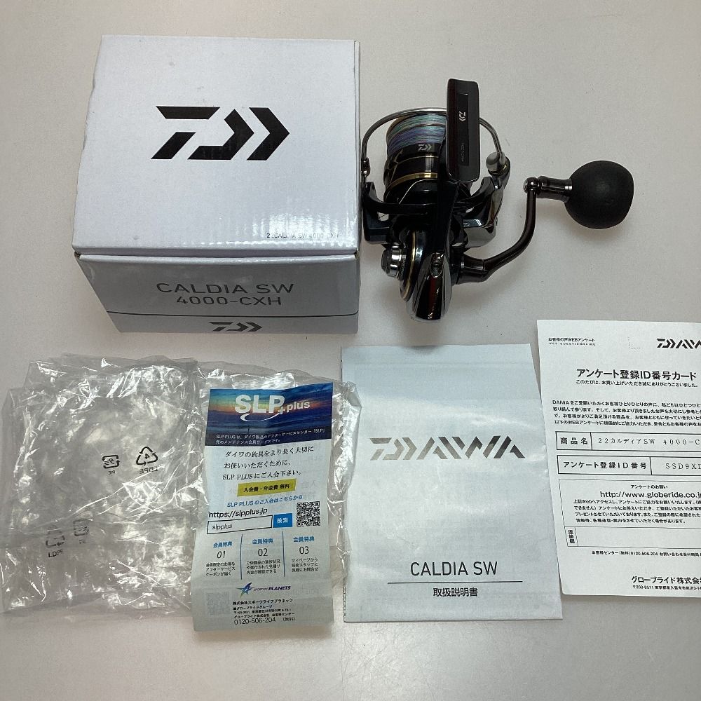 DAIWA ダイワ 22カルディアSW 4000-CXH スピニングリール 程度B