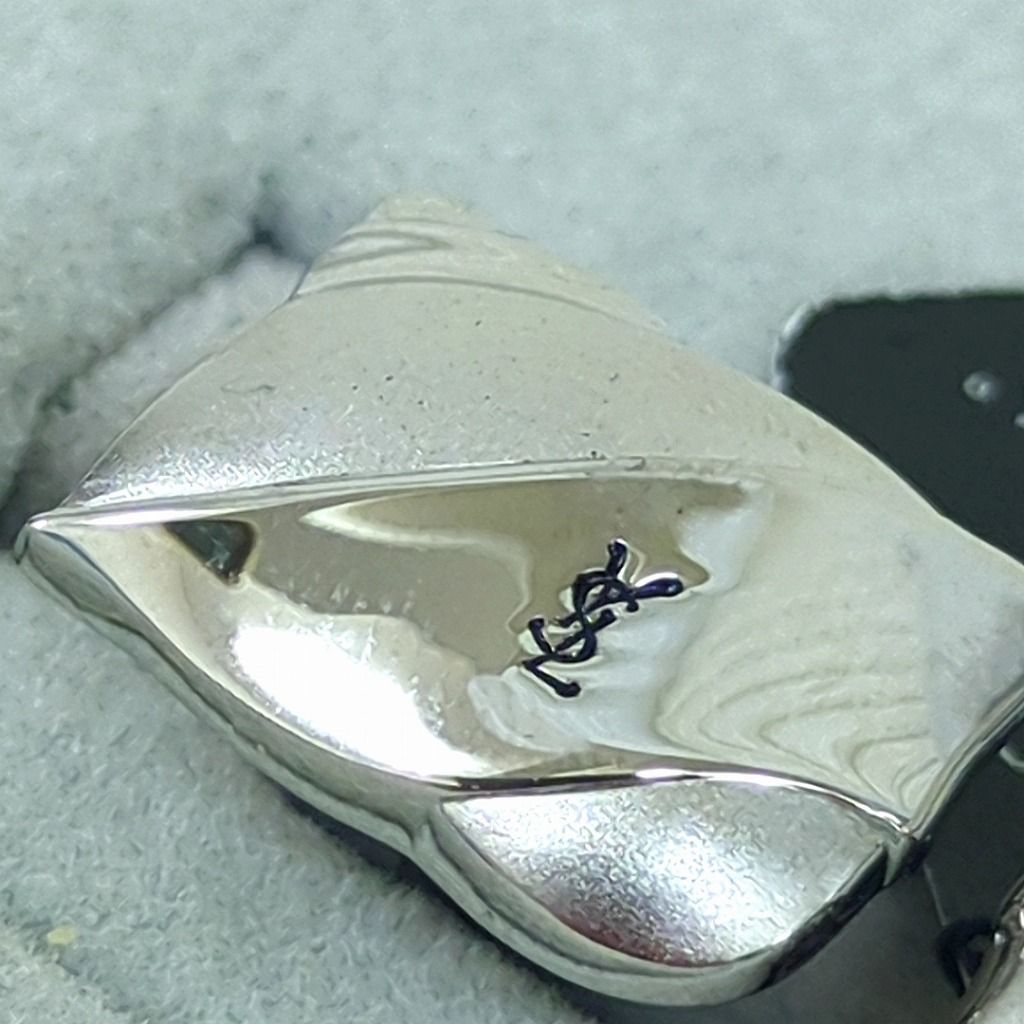 【希少 未使用】 イヴサンローラン シェル カフリンクス ネクタイピン グリーン 希少 未使用】 イヴサンローラン シェル カフリンクス ネクタイ