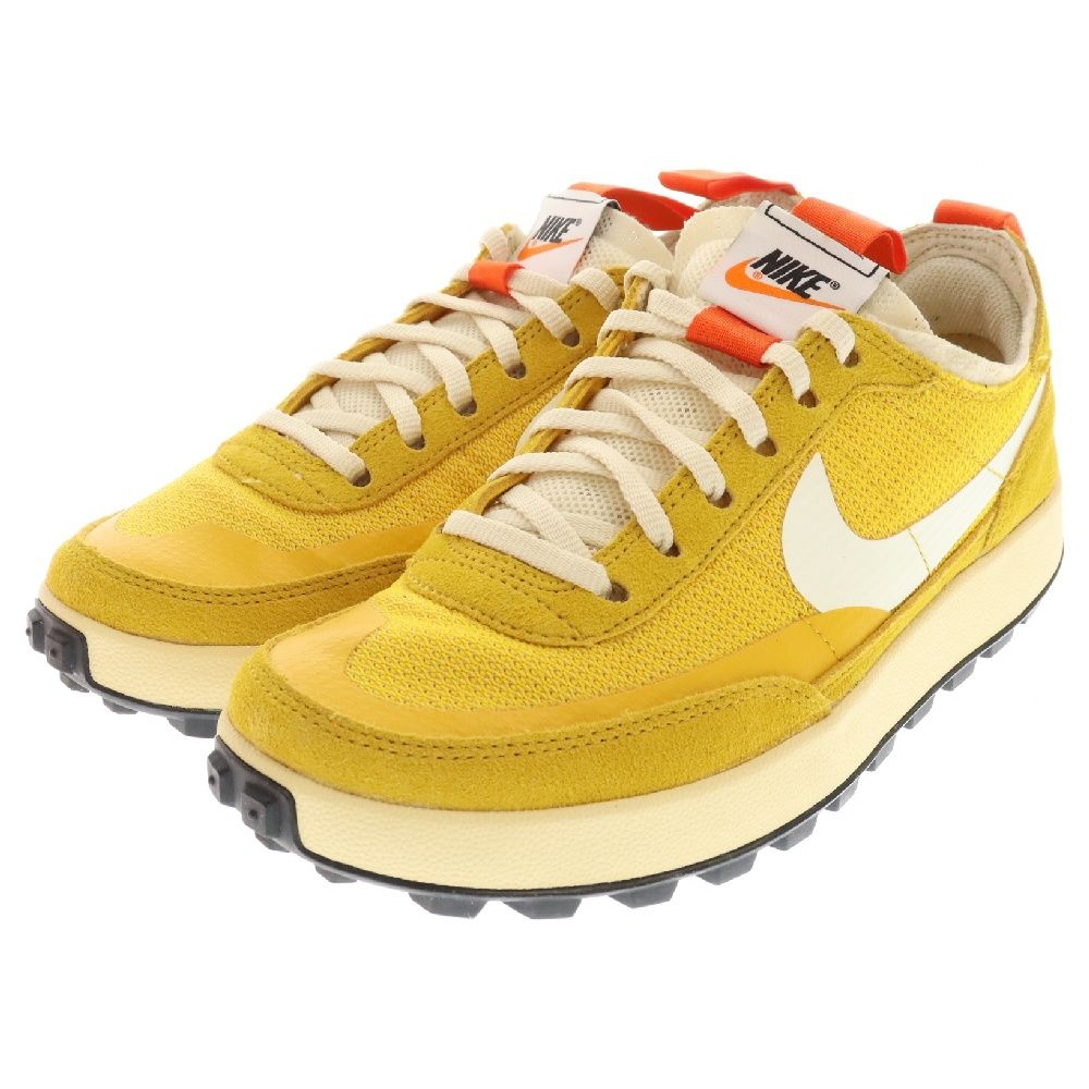 NIKE (ナイキ) ×TOM SACHS WMNS CRAFT GENERAL PURPOSE SHOE DA6672-700 トム サックス  クラフトジェネラルパーパスシュー ローカットスニーカー イエロー US7.5/24.5cm