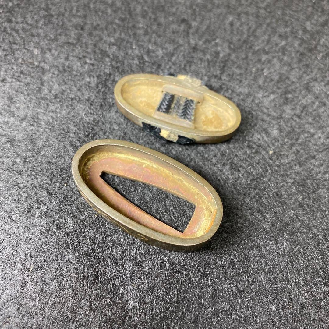 江戸時代 金象嵌縁頭 木箱付 24g 東Y6-0819☆2Fタカニ - メルカリ