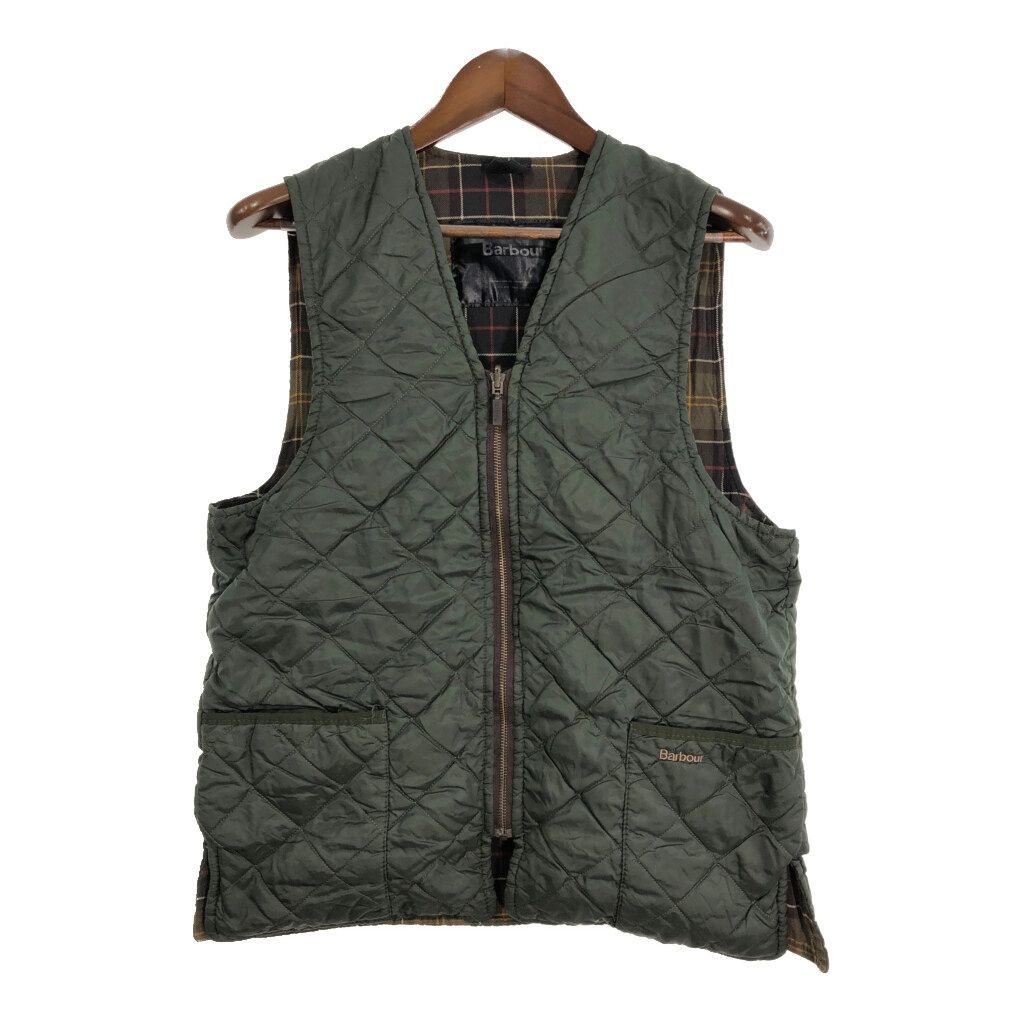 日本に Barbour イングランド製 00年代 バブアー QUILTED A855 トップス