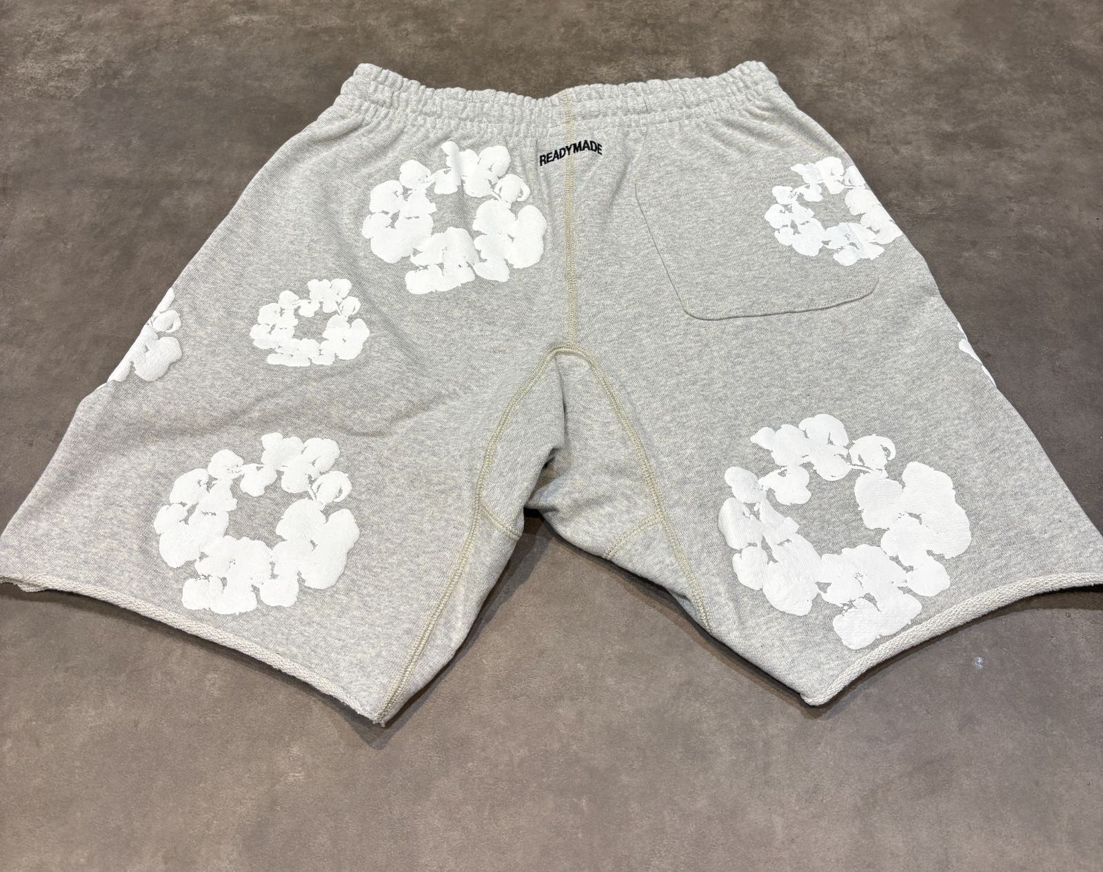 READYMADE DENIM TEARS 　ショートパンツ　S ☆関税/送料込み☆【Denim Tears】コットンリースショーツ (Denim