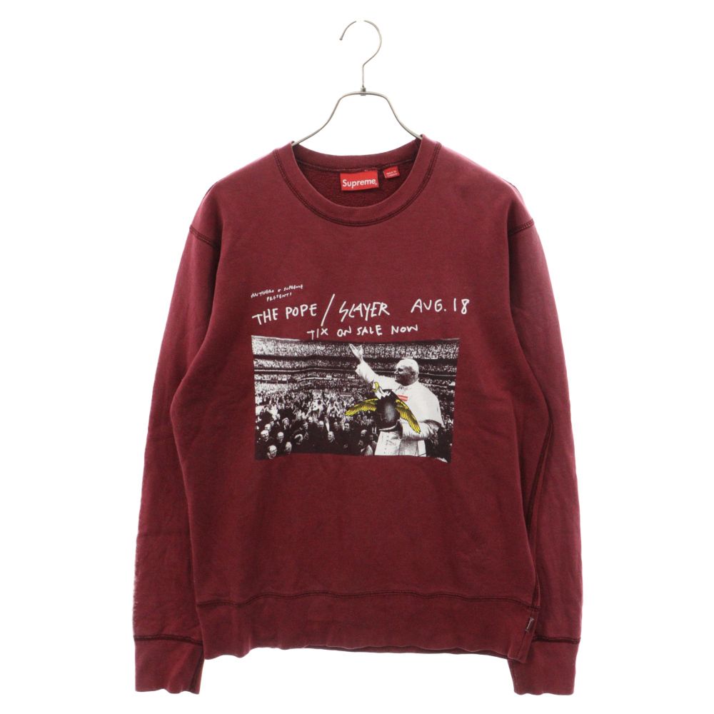 SUPREME (シュプリーム) 16SS×ANTIHERO Pope Crewneck アンタイ