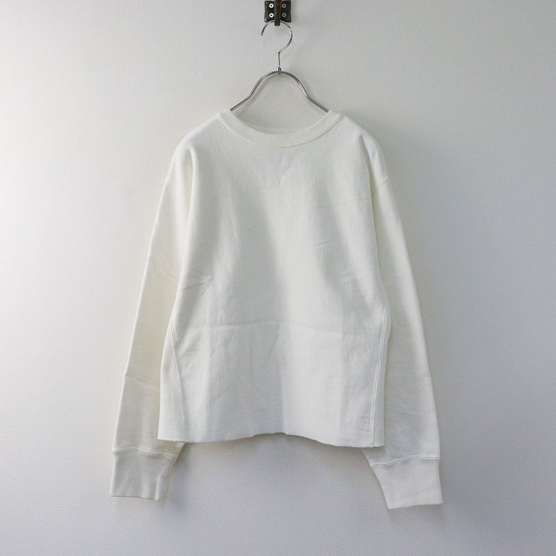 ロンハーマンヴィンテージ RH Vintage Ron Herman Cutoff Sweat Shirt カットオフ スウェットシャツ S|オフホワイト 2400014377606
