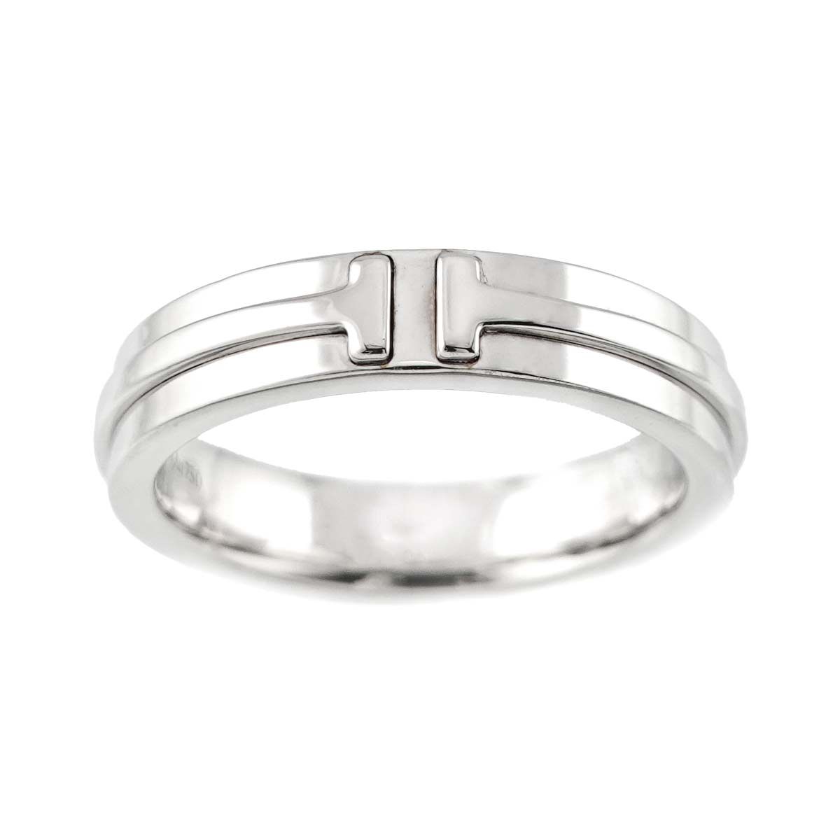 ティファニー TIFFANY&Co. Tトゥ ナロー 13号 リング K18 WG