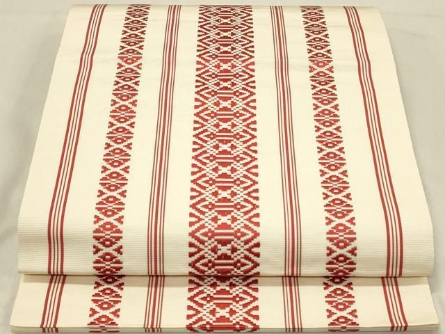 平和屋着物□本場筑前博多織 八寸名古屋帯 献上柄 逸品 ku494 平和