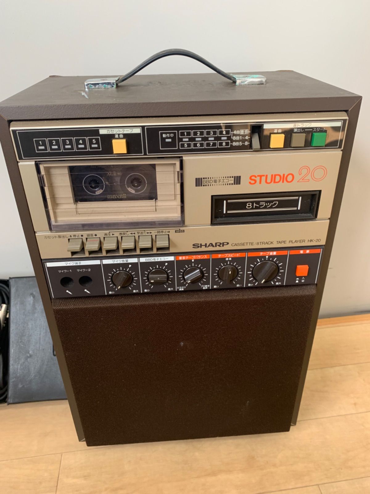 SHARP HK-88 ダブルカセット/8トラックプレーヤー SHARP HK-88 ダブルカセット/8トラックプレーヤー（2025年最新