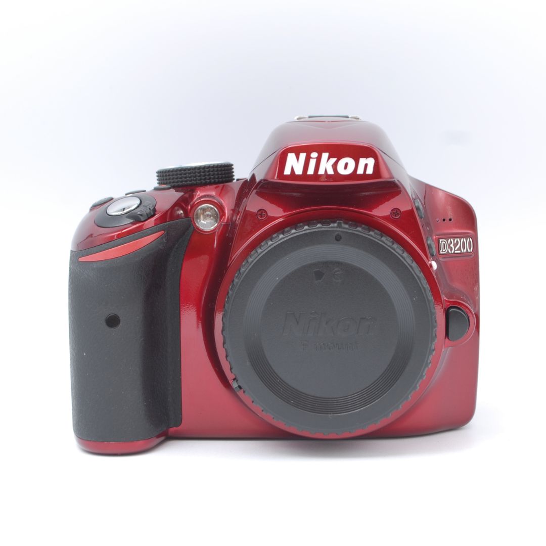 Nikon D3200 RED 一眼レフカ Nikon D3200 ボディ レッド Amazon