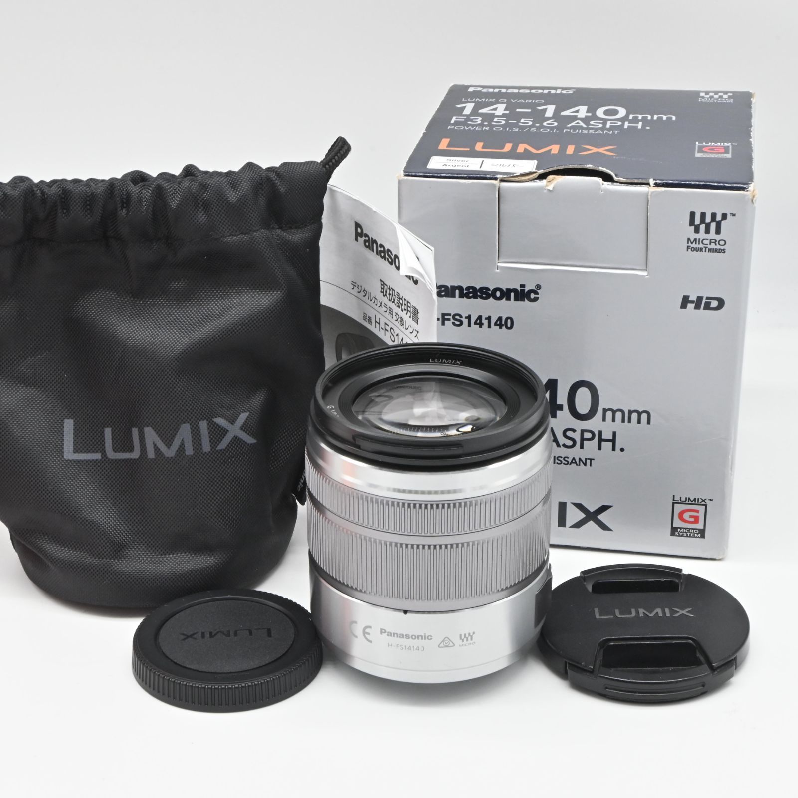 ☆美品☆パナソニック LUMIX G VARIO 14-140mm F3.5-5.6 ASPH. POWER  