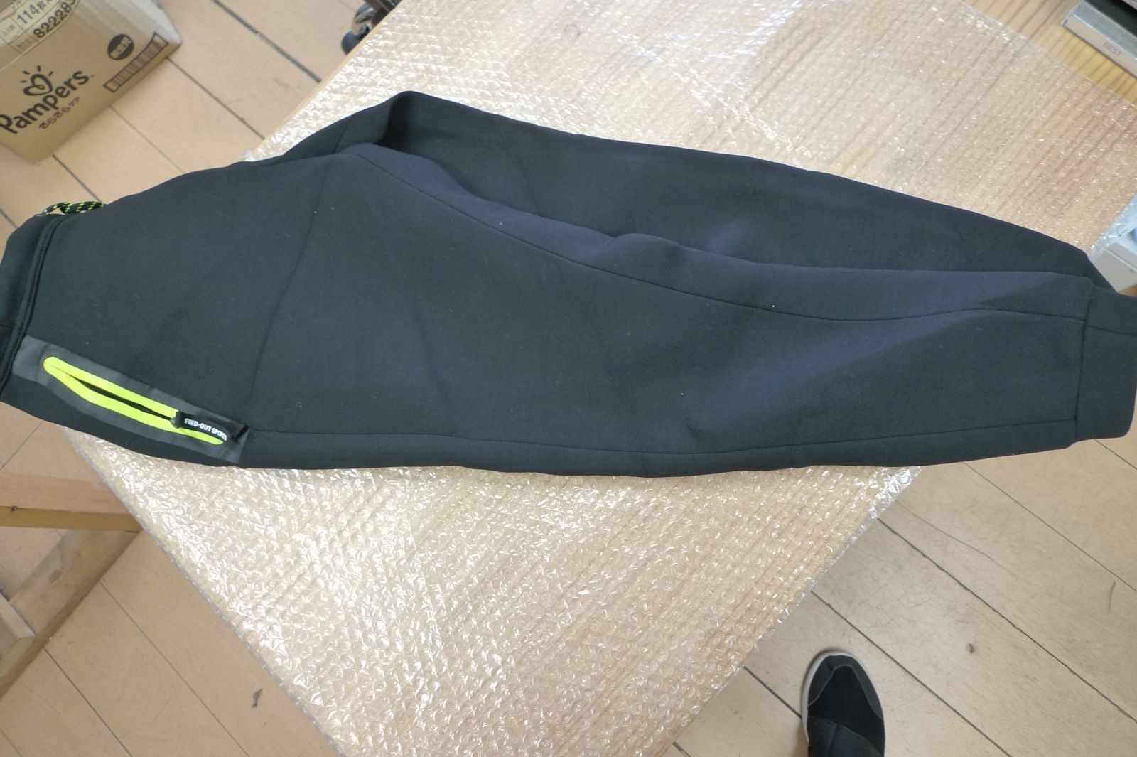 FIND-OUT SPORTS ジャージ ブラック メンズ Mサイズ ワークマン