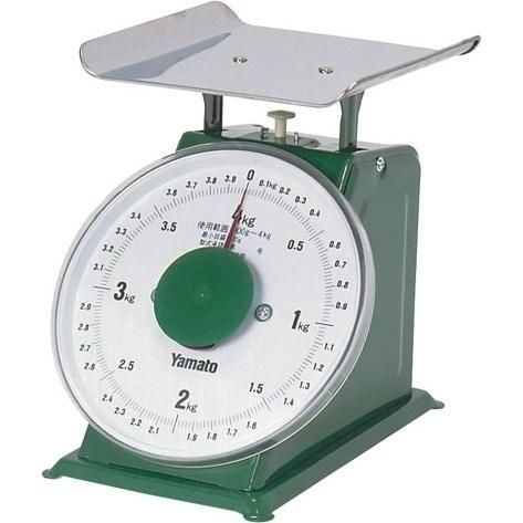 大和製衡 ヤマト 上皿自動秤 中型 並皿付 4kg SM-4 1点