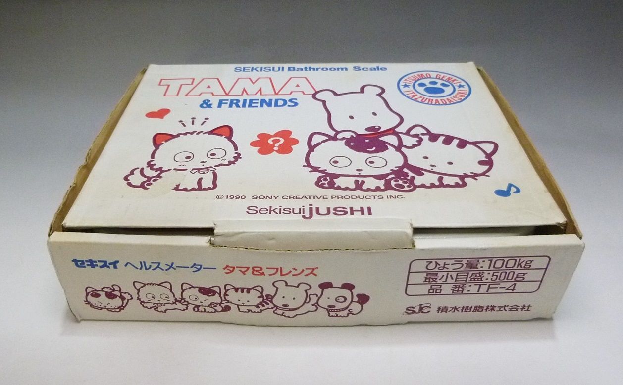 未使用 タマ&フレンズ TAMA&FRIENDS 体重計 ヘルスメーター
