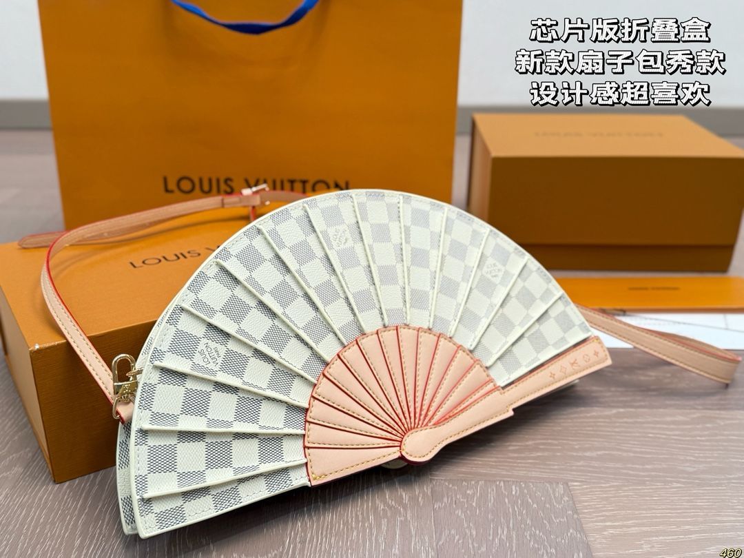 1,480チップ版折りたたみボックス lvルイヴィトン、扇子か