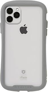 Hamee ハミィ iFace Reflection iPhone 11 Pro Max ケース クリア 強化ガラス グレー