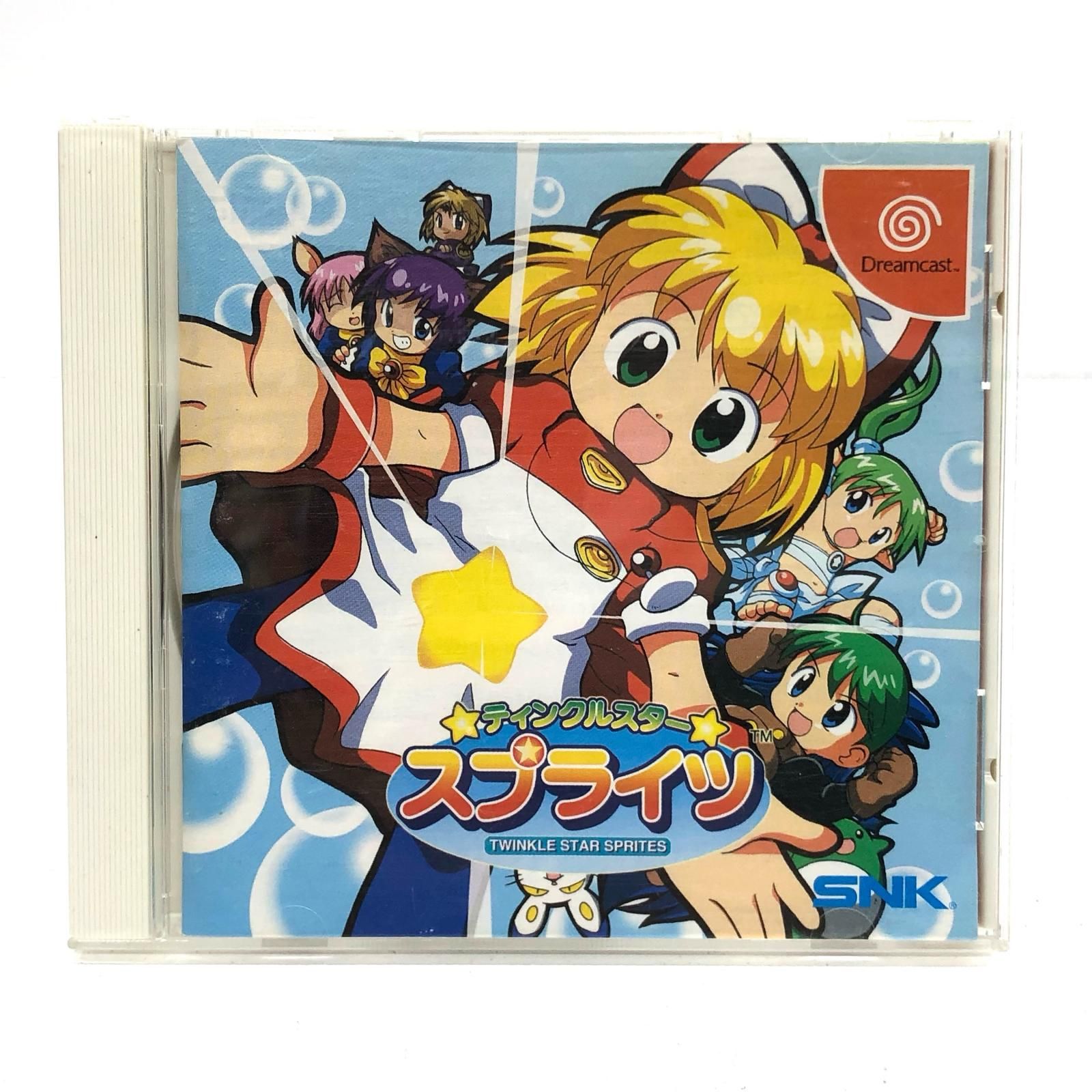 ゲームソフト ティンクルスタースプライツ ドリームキャスト T-3103M 607
