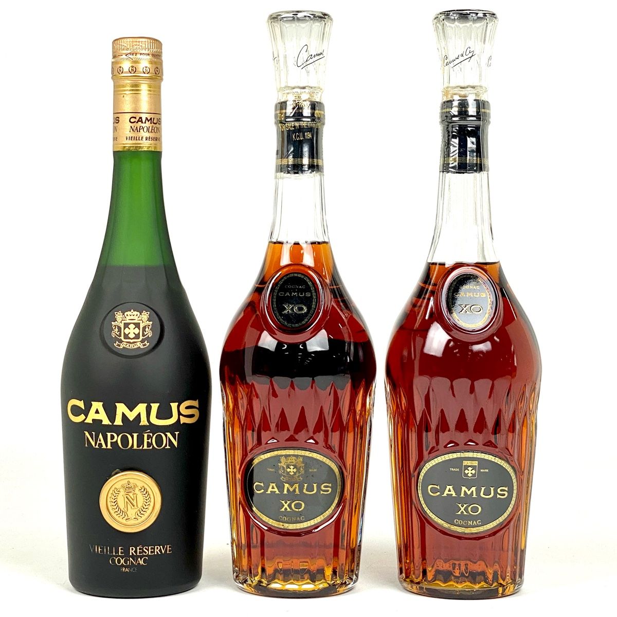 3本 カミュ マーテル コニャック 700ml ブランデー セット 【古酒