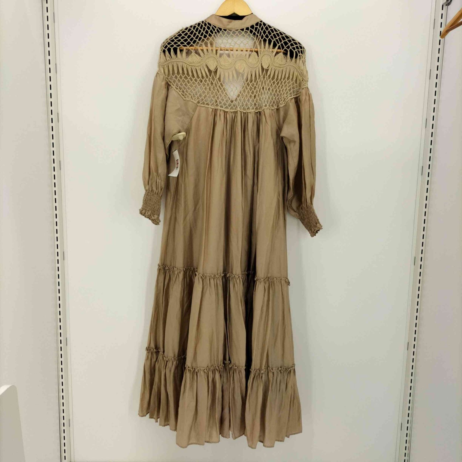 コースタイル KOH.STYLE CROCHET SWITCH DRESS クロシェ切り替え 