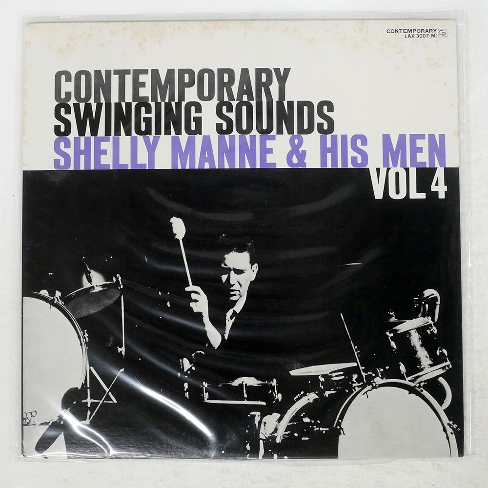 JPN SHELLY MANNE/VOL.4 SWINGING SOUNDS/CONTEMPORARY LAX3007
