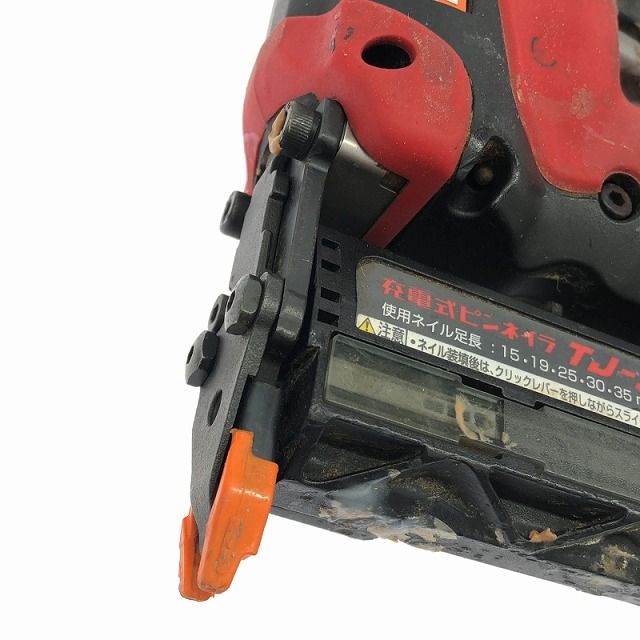 ☆中古品☆MAX マックス 14.4V 充電式ピンネイラ TJ-35P1 赤 ☆中古品☆MAX マックス 14.4V 充電式ピンネイラ TJ-35P1 赤