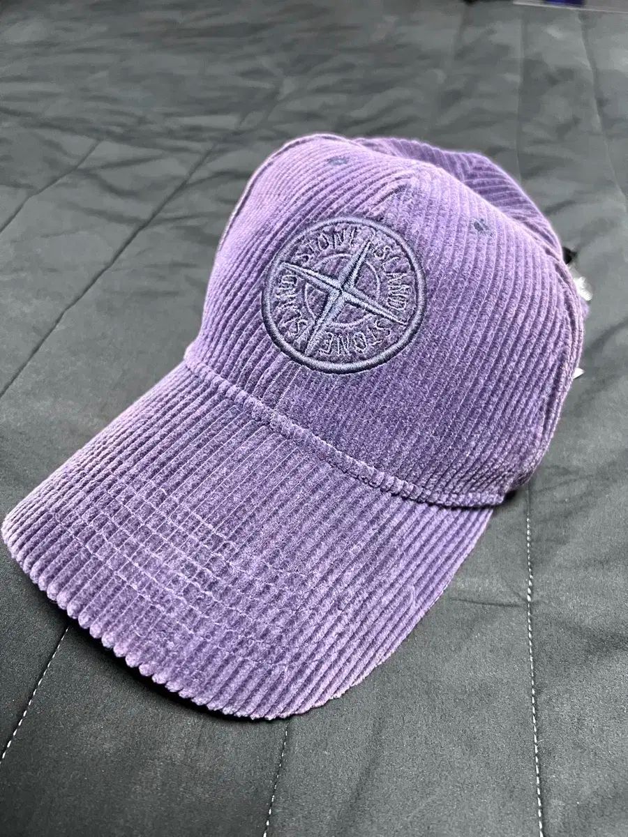 10 月 1 その日まで STONE ISLAND ストーンアイランド コーデュロイ ボールキャップ パープル L
