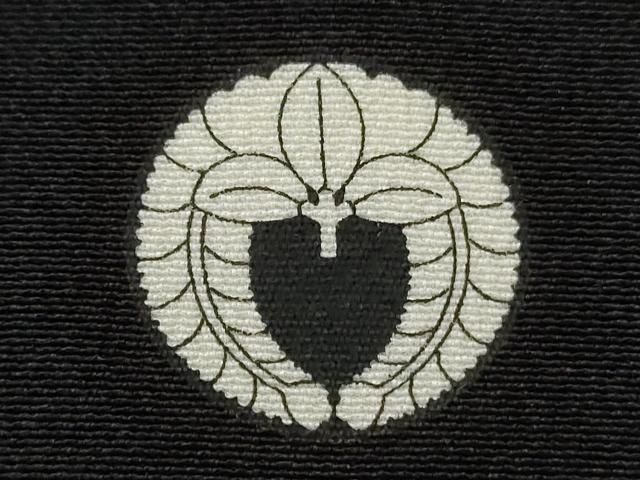 平和屋着物○豪華振袖 総刺繍 枝梅 黒地 金銀糸 正絹 逸品