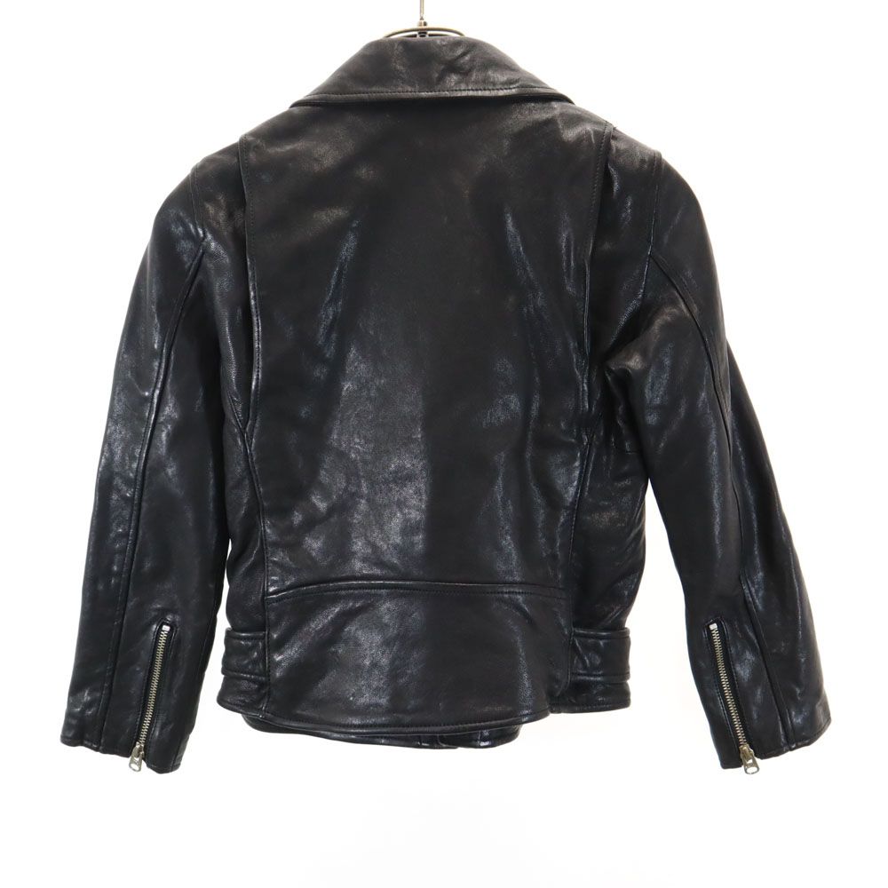 ビューティフルピープル ダブルライダースジャケット 130 ブラック