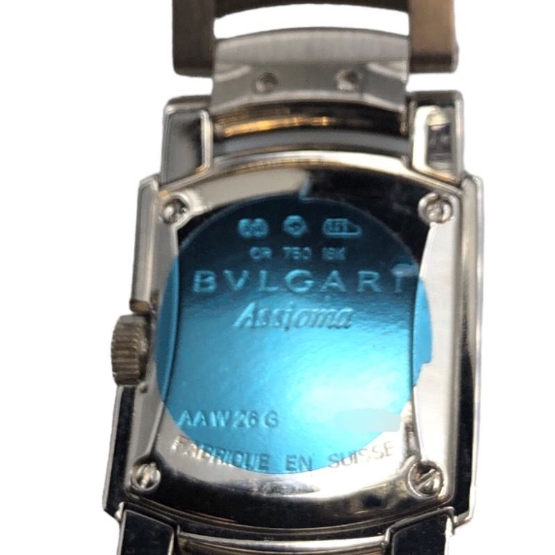 ブルガリ BVLGARI アショーマD AAW26WGD1G ホワイト K18ホワイトゴールド レディース 腕時計