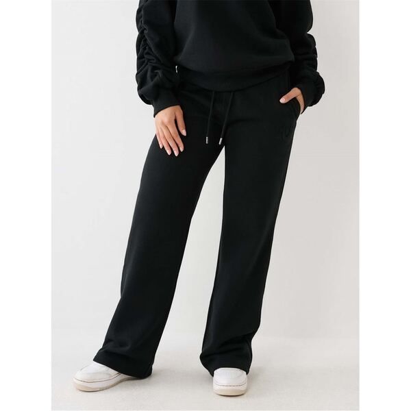 【送料無料】 トゥルーレリジョン レディース カジュアルパンツ ボトムス Hs Str L Pants Ld99 Jet Black