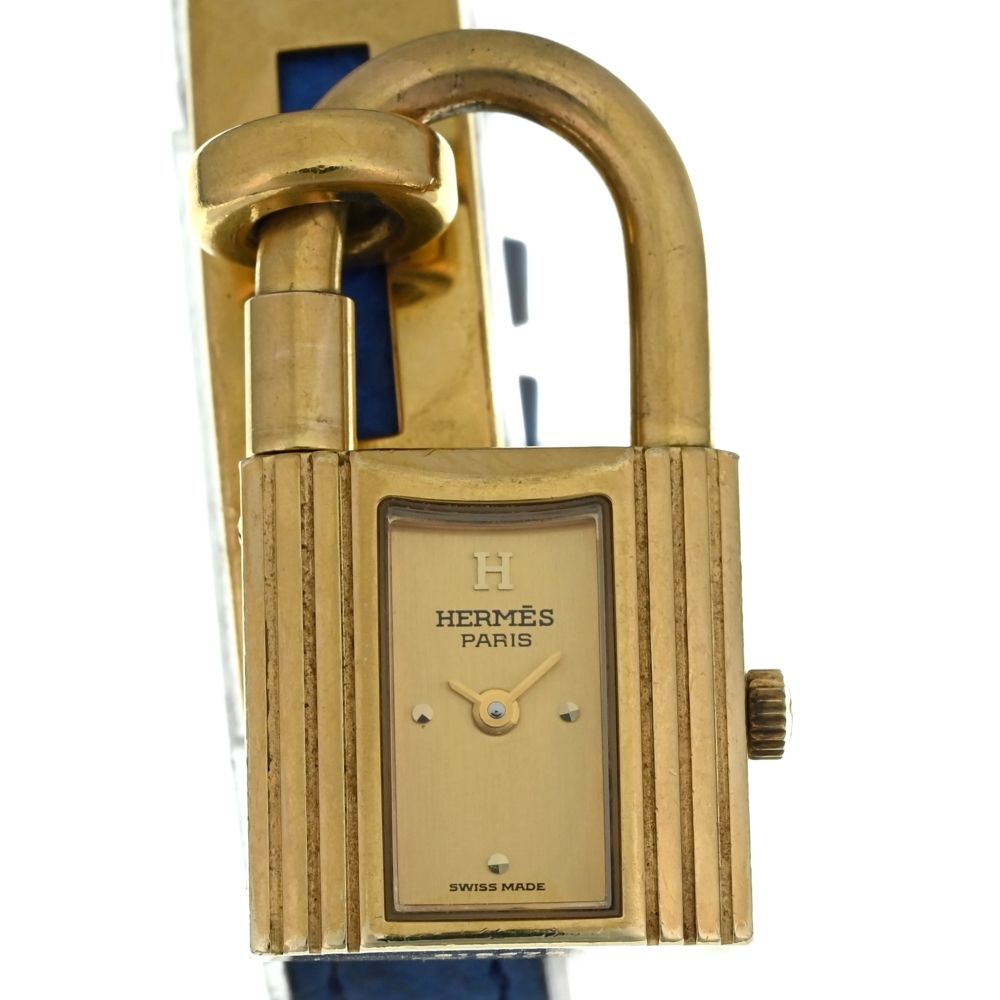 エルメス HERMES ケリーウオッチ GP/レザー クォーツ レディース良品 L#134292